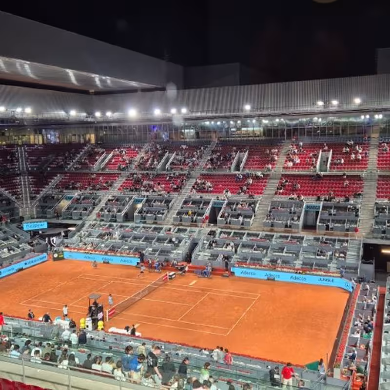 The Madrid Open is a tournament... different. Photo: Misterchip.