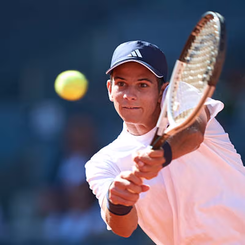 Rafael Jódar, seed options in Rome. Photo: gettyimages