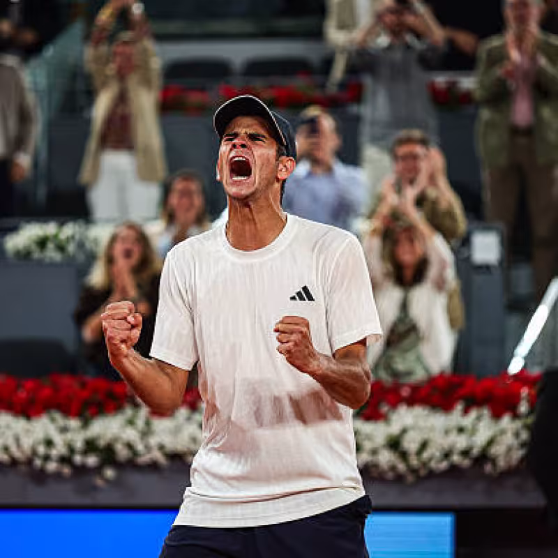 Rafael Jódar, schedule where to watch against Kopriva. Photo: gettyimages