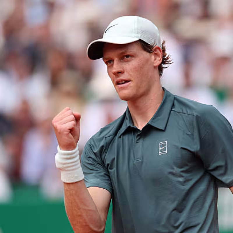Djokovic and Nadal's record matched by Sinner with his title in Montecarlo. Source: Getty