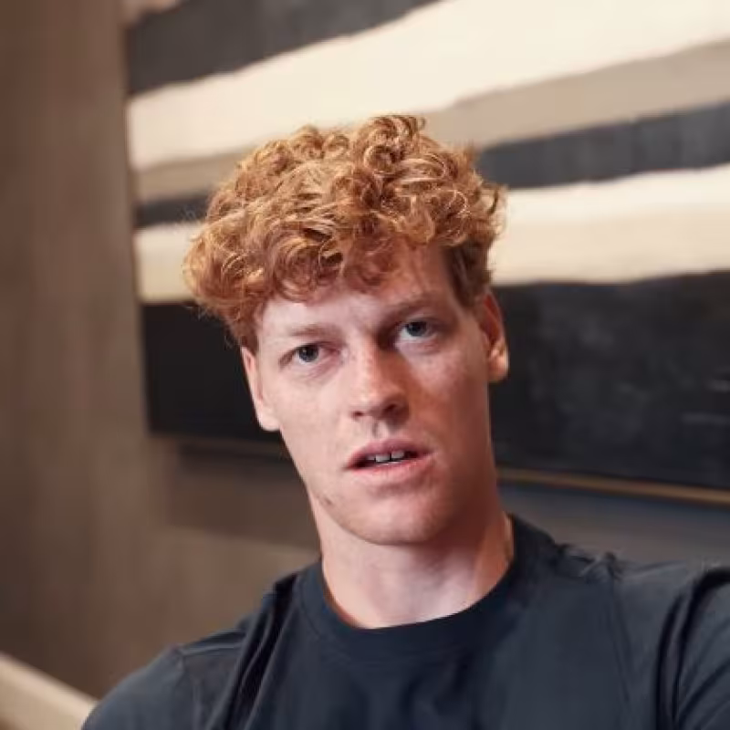 The surprising answer to what Sinner would be if he were not a tennis player