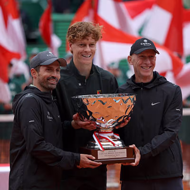 Vagnozzi: "Winning a major title on clay was one of the objectives this year." Source: Getty