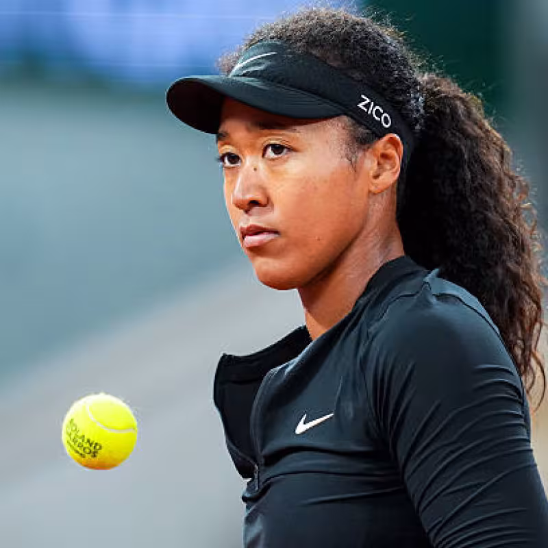 This has been the impressive look with which Osaka has appeared at Roland Garros.