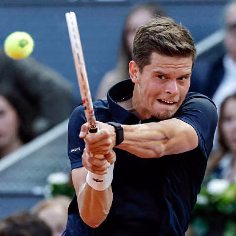Blockx explains what it was like to face Zverev at the Madrid Open.