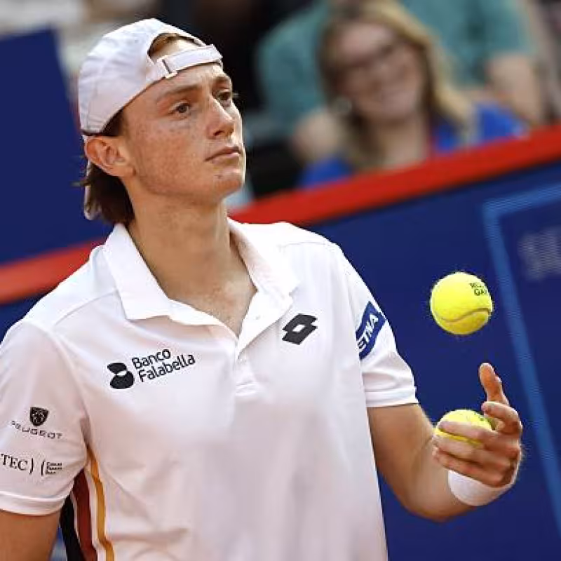 Buse jokes about the reason he had to cancel a training session with Djokovic. Photo: Gettyimages.