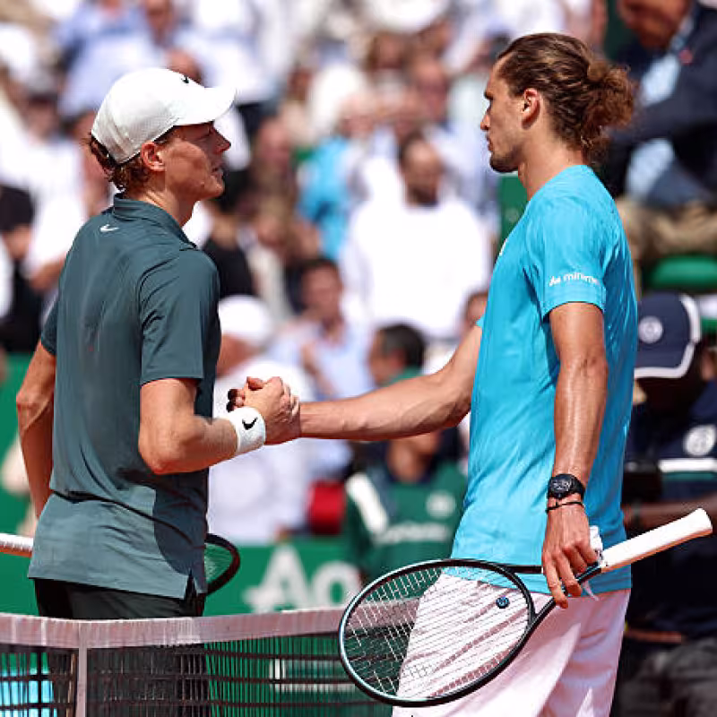 Schedule and Where to Watch the Mutua Madrid Open 2026 Final between Jannik Sinner and Alexander Zverev. Photo: Gettyimages