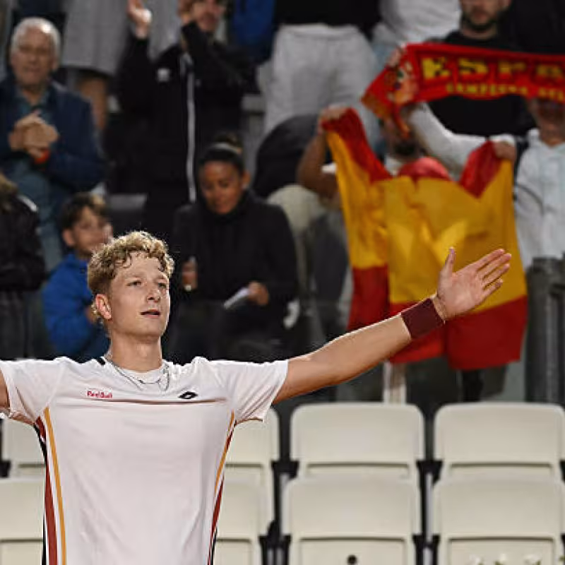 From Miami to Rome: Landaluce reaches the quarterfinals of a Masters 1000 again. Photo: Getty Images