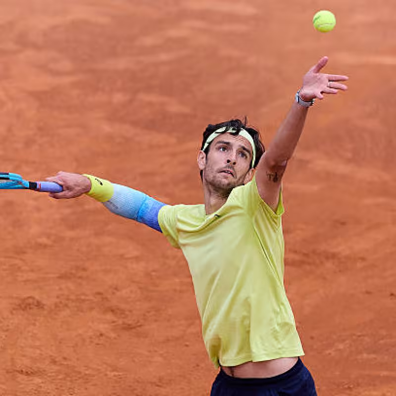 Musetti surrenders to Jódar: "When I saw him, I said, 'Wow, this boy plays well!'" Photo: Gettyimages