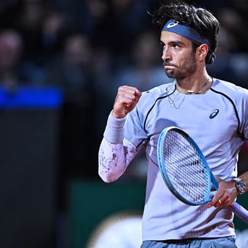 Musetti convincingly defeats Perricard in his debut at the ATP Rome