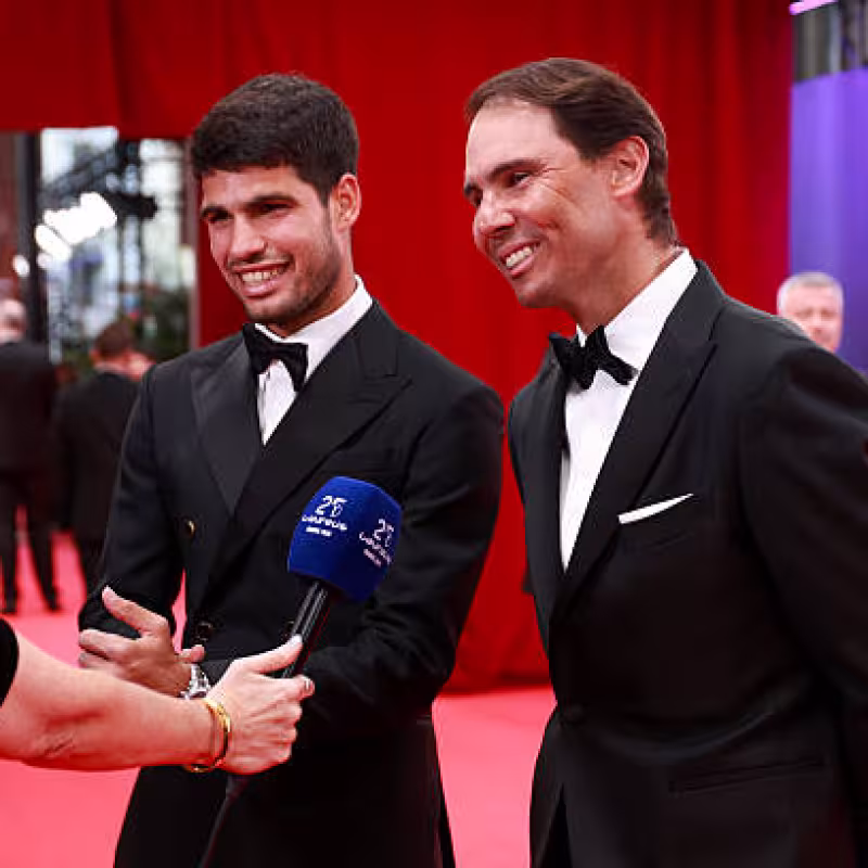 Nadal personally called Alcaraz after his wrist injury: "He has made the right decisions." Photo: Gettyimages
