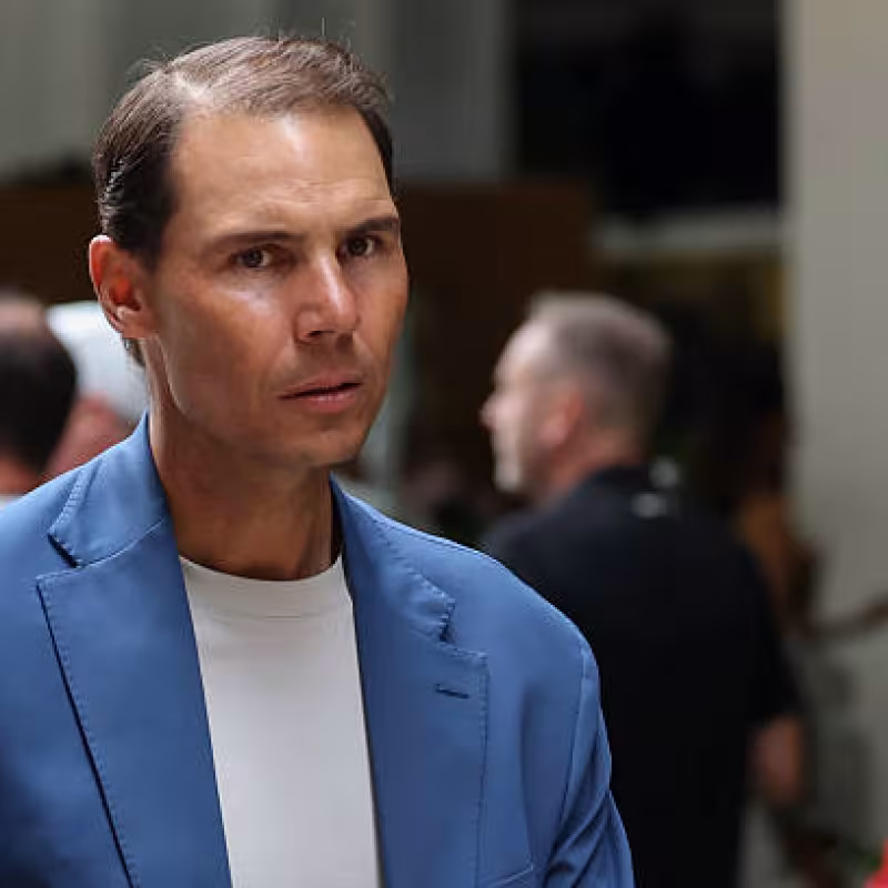 Nadal comments on the lack of competition that Sinner and Alcaraz face