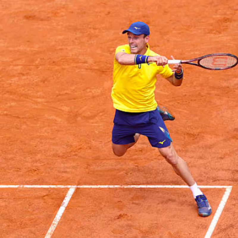 Nakashima defeats Bautista and prevents the Spanish sweep in Rome. Source: Getty