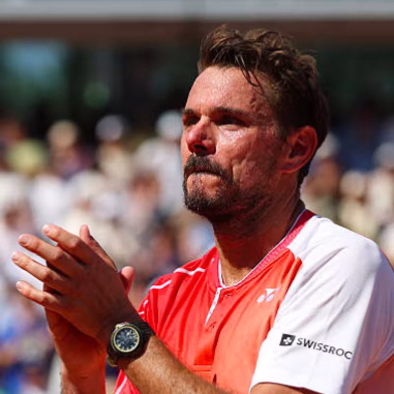 Wawrinka's words after saying goodbye to Roland Garros. Source: Getty