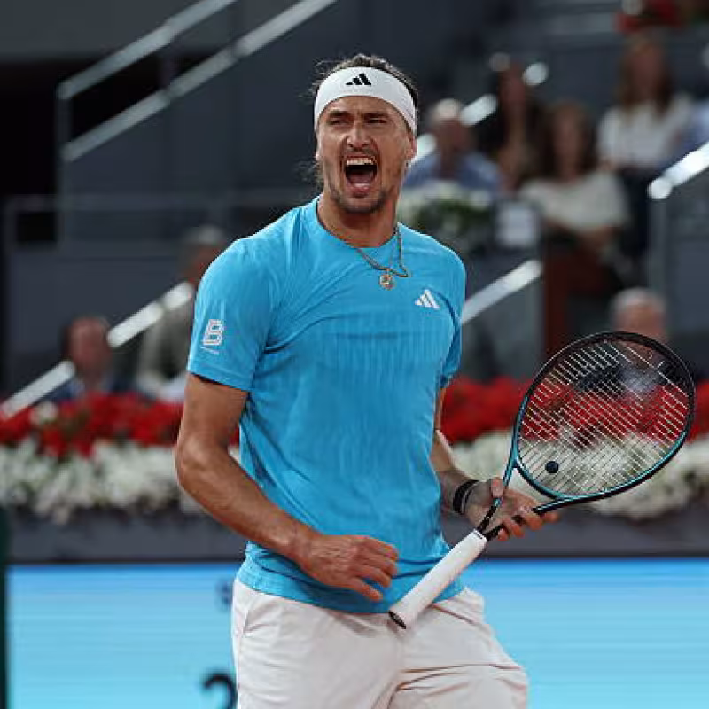 Steve Johnson "mocks" Zverev before facing Sinner