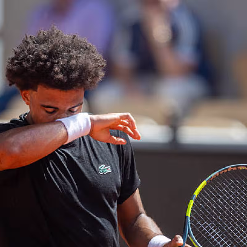 Arthur Fils, French tennis disaster. Photo: gettyimages