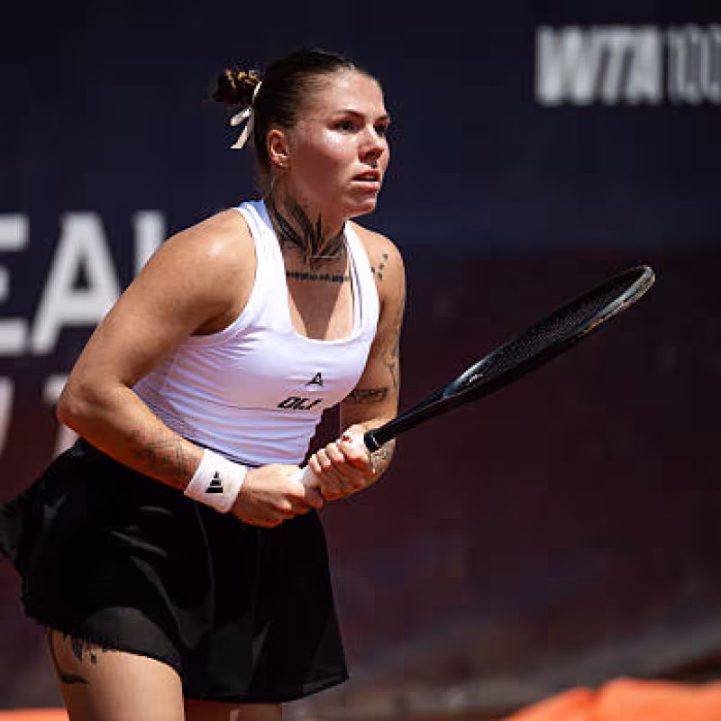 Oleksandra Olyininkova criticizes Russian tennis players. Photo: gettyimages