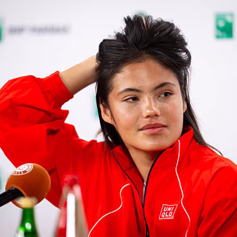 Emma Raducanu explains her mistakes. Photo: gettyimages