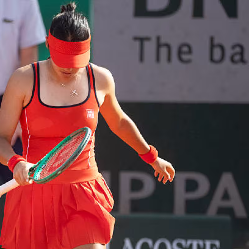 Emma Raducanu eliminated from Roland Garros 2026. Photo: gettyimages