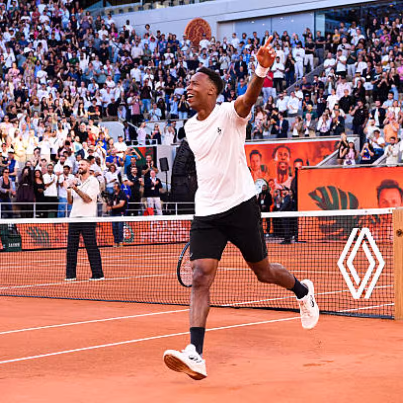 Gael Monfils speaks at Roland Garros 2026 about his farewell. Photo: gettyimages