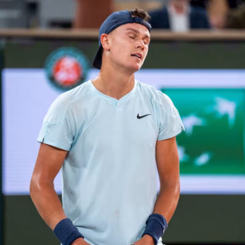Holger Rune out of Roland Garros. Photo: gettyimages