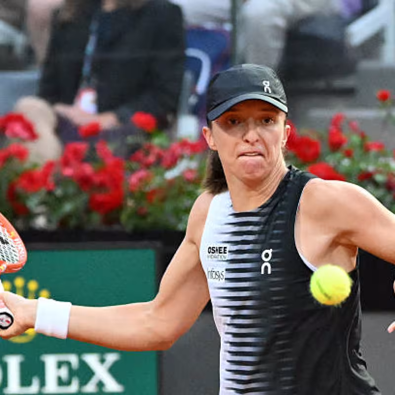 Iga Swiatek wins in Rome. Photo: gettyimages