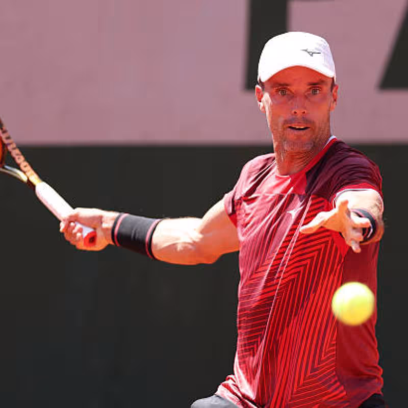Roberto Bautista says goodbye to Roland Garros. Photo: gettyimages