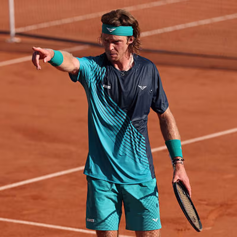 Andrey Rublev beats Buse. Photo: gettyimages