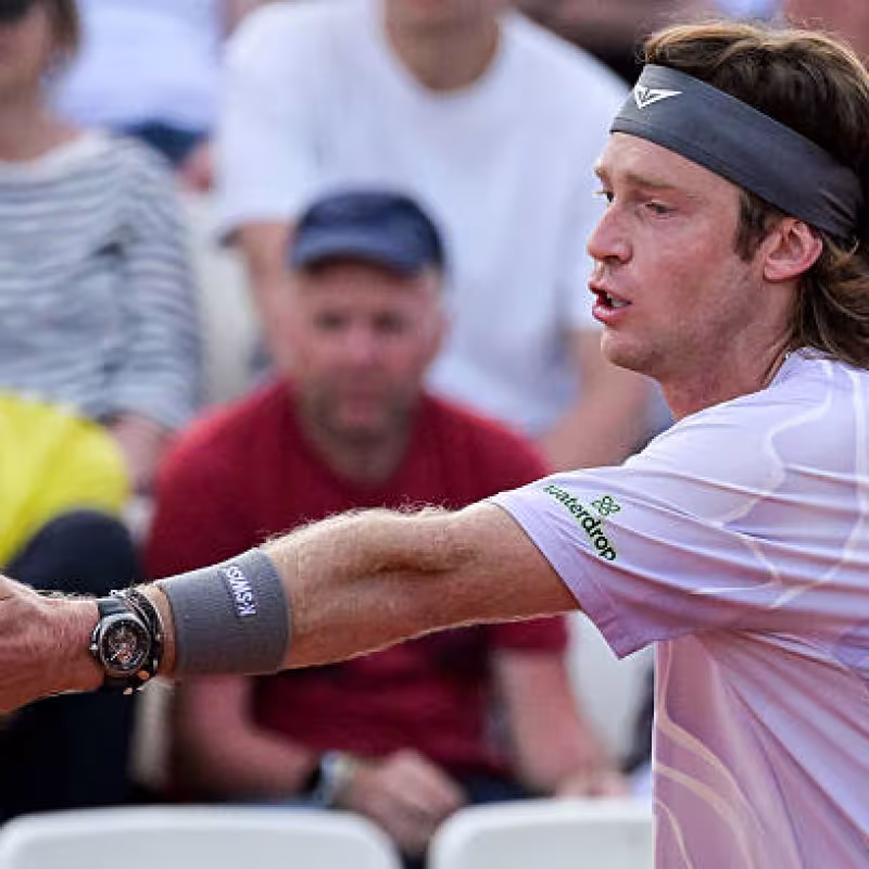 Andrey Rublev, sense of living. Photo: gettyimages