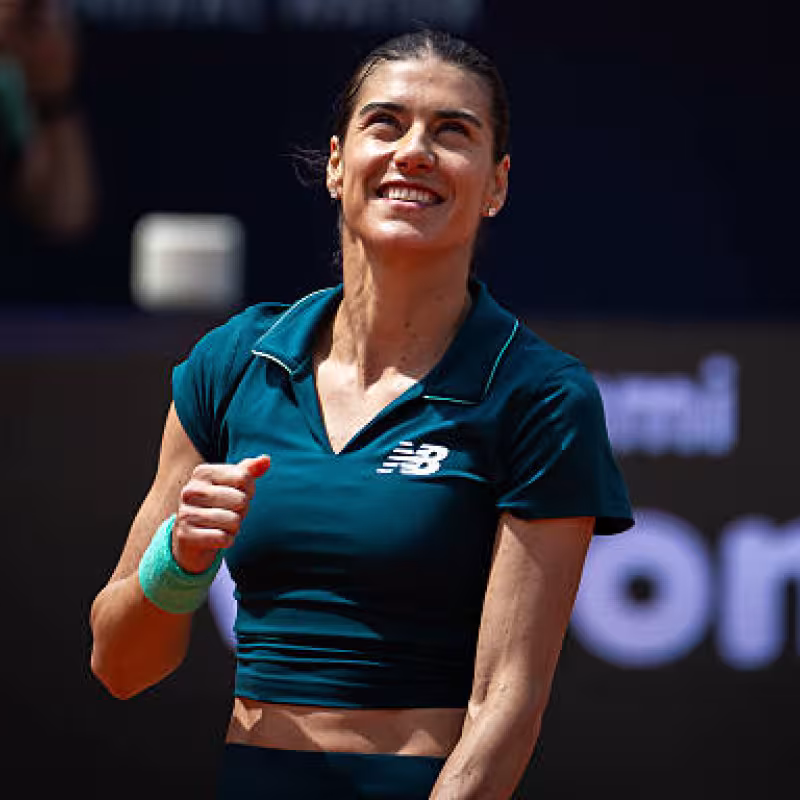 Sorana Cirstea, free from pressure. Photo: gettyimages