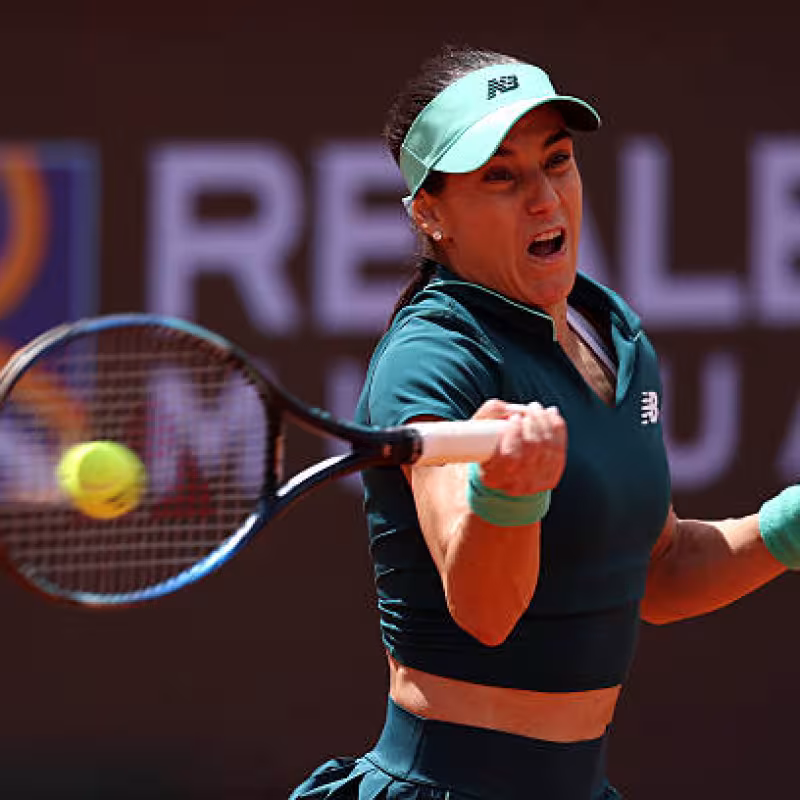 Sorana Cirstea, bold move in Rome. Photo: gettyimages