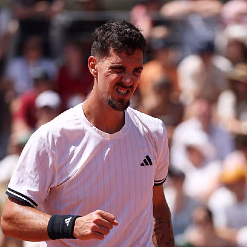 Thanasi Kokkinakis at Roland Garros 2026. Photo: gettyimages
