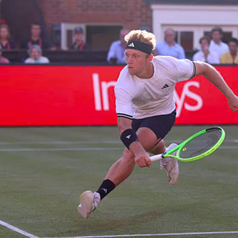 Davidovich se despide de Queen’s tras caer ante Tommy Paul en cuartos de final. Fuente: Getty