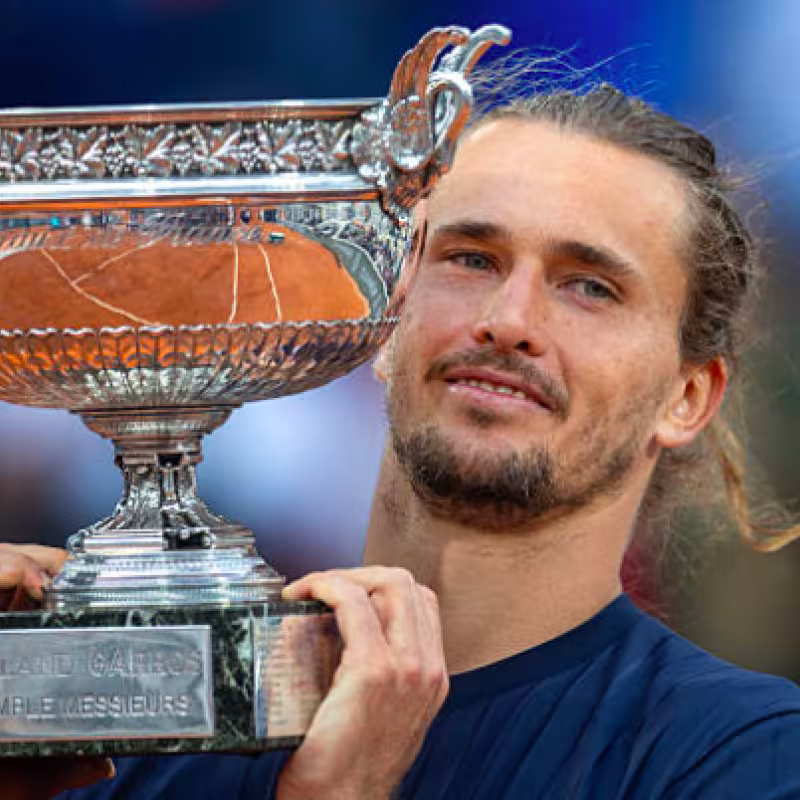 Zverev aims for the sky: "I still have a goal to achieve: to be the number one in the world." Source: Getty.