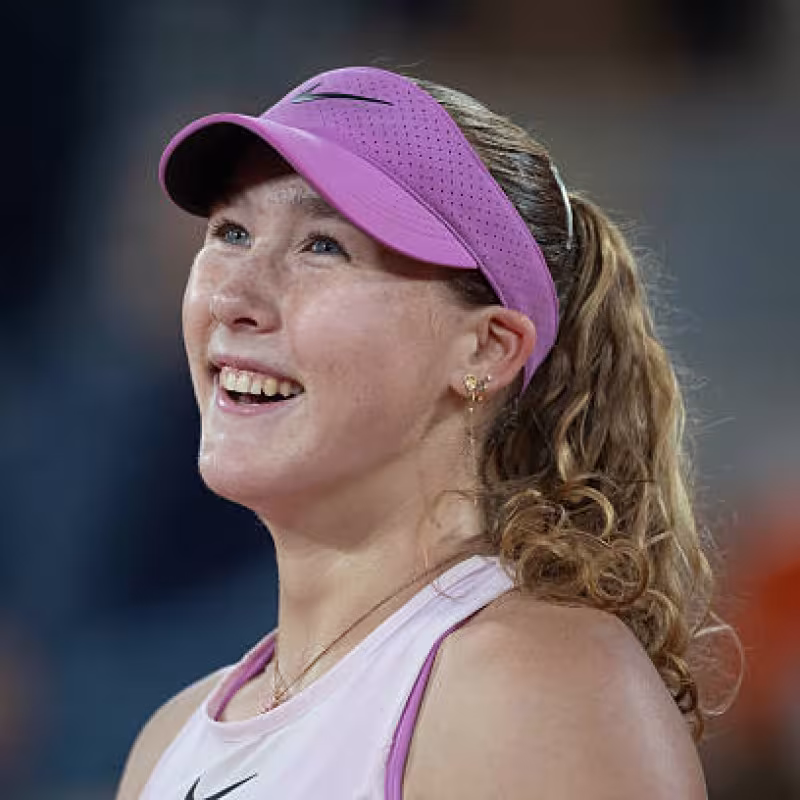 Andreeva becomes the fifth youngest tennis player to reach the final of Roland Garros. Photo: Gettyimages