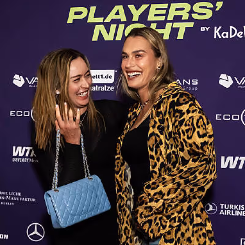 Badosa and her videos with Sabalenka: "We are people and we want to have a good time"