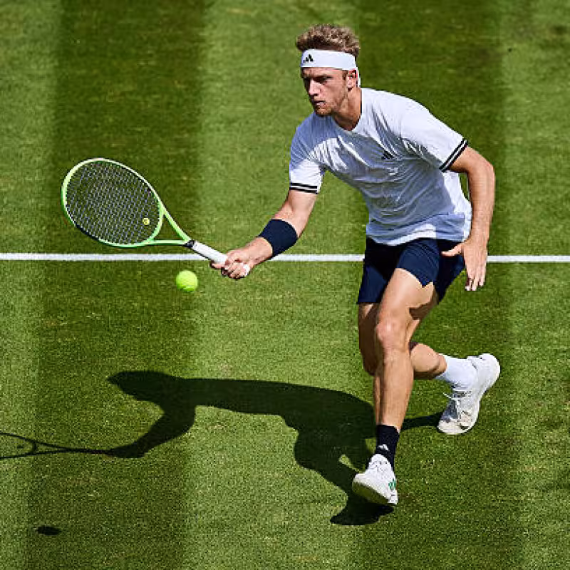 Davidovich reveals how his preparation for the grass court swing is. Source: Getty Images.