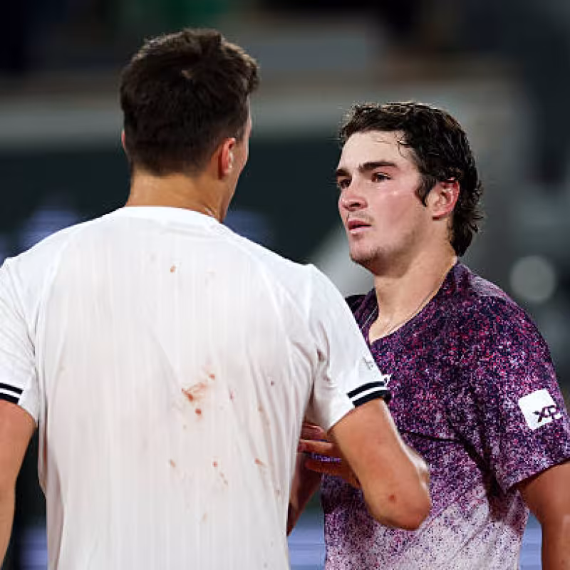 Fonseca surrenders to Mensik's level: "Plays well and knows how to handle key moments". Photo: Getty Images