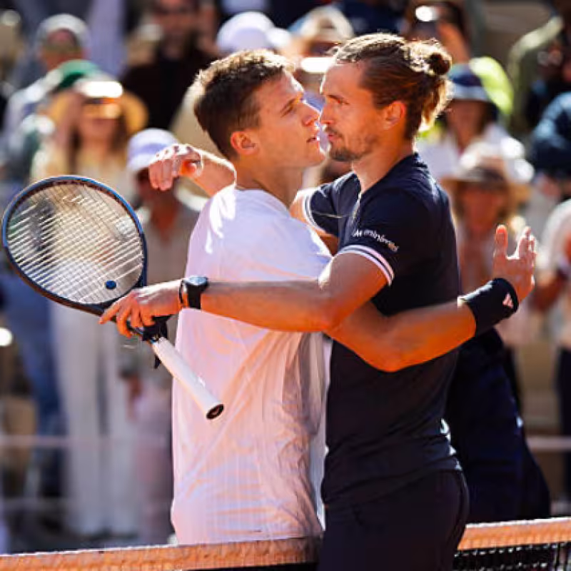 Mensik analyzes his defeat to Zverev: "With other tactical decisions, maybe I would have won." Source: Getty