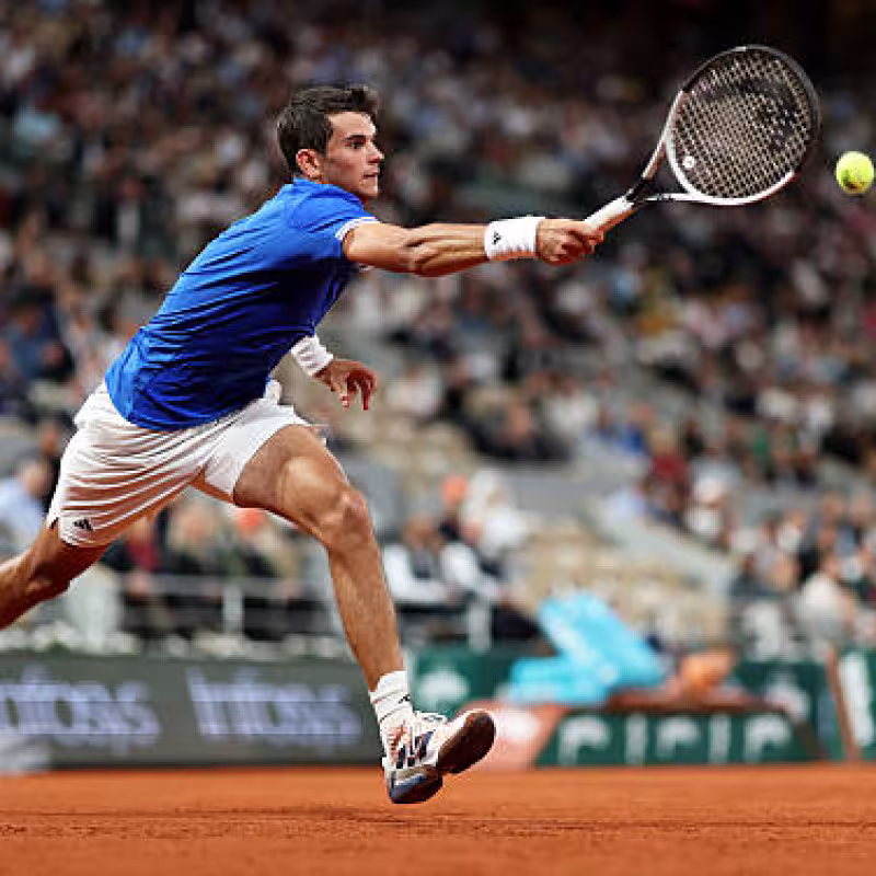Jódar, before his grass debut: "I haven't played much on this surface, but I think I can do well." Photo: Gettyimages