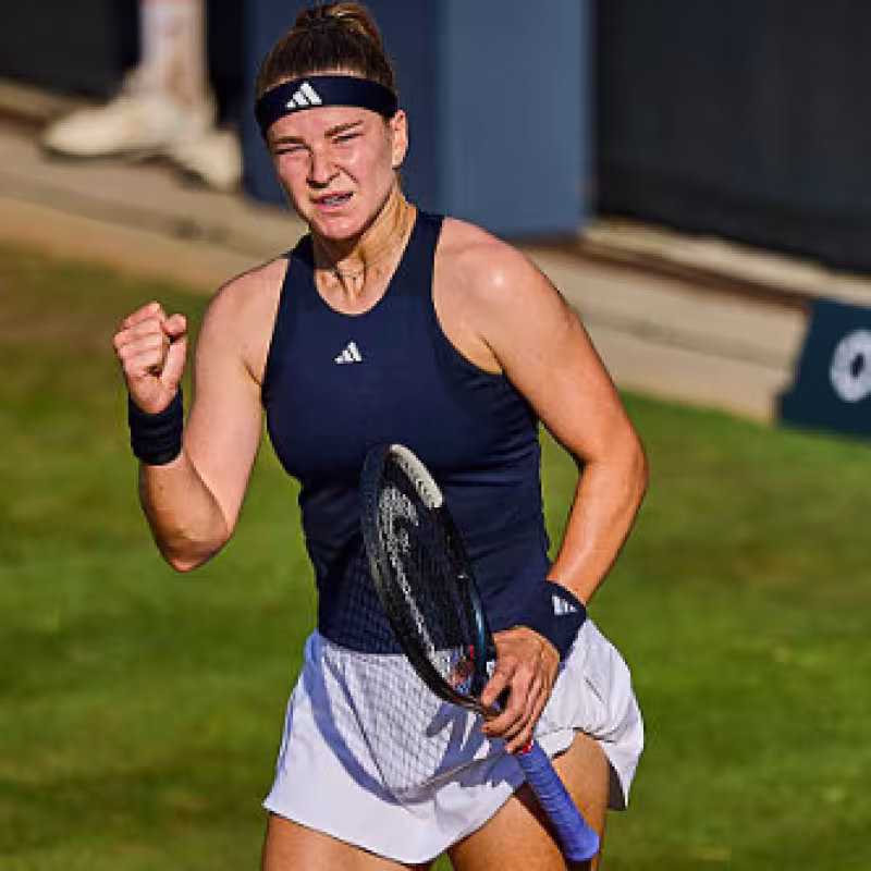 Karolina Muchová conquers Bad Homburg after Naomi Osaka's withdrawal. Source: Getty