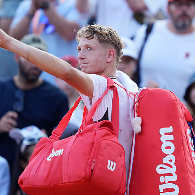 Landaluce reçoit une correction très dure dans son premier match à Wimbledon. Source : Getty Images.