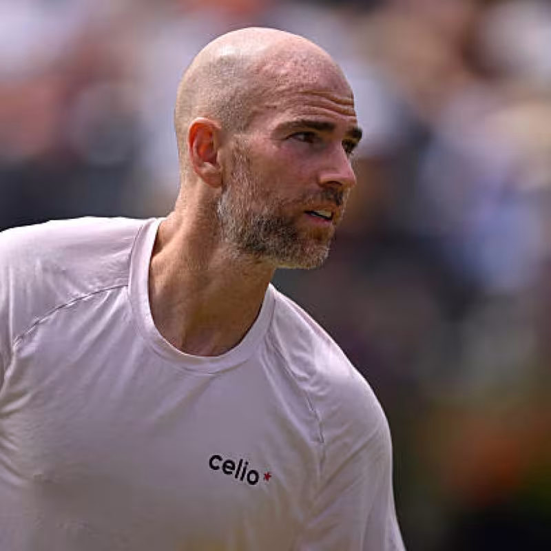 Mannarino, a tennis player on the verge of extinction with a repertoire full of eccentricities. Photo: Gettyimages