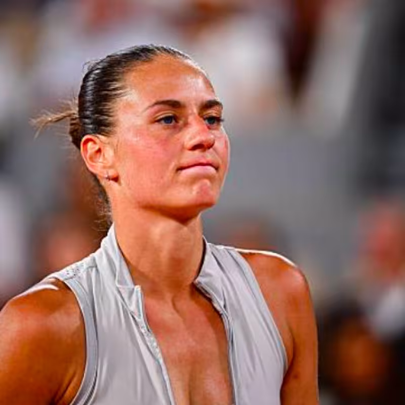 Kostyuk points out the reason that led her to lose against Andreava. Source: Getty