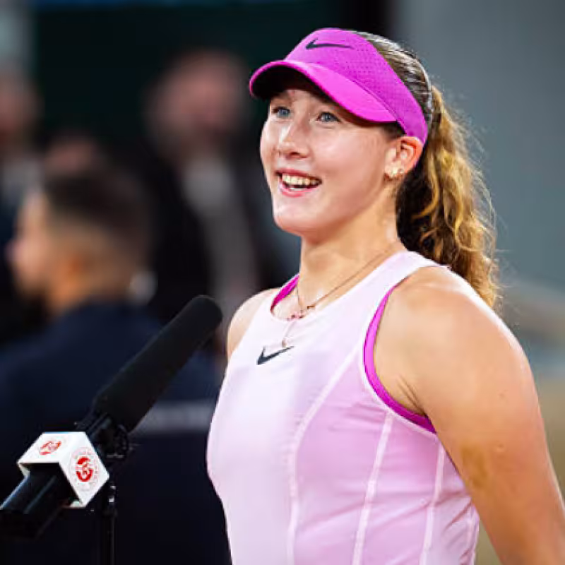 Andreeva's 'Mystique' soars in Paris: "We all have a destiny marked before starting this life." Source: Getty