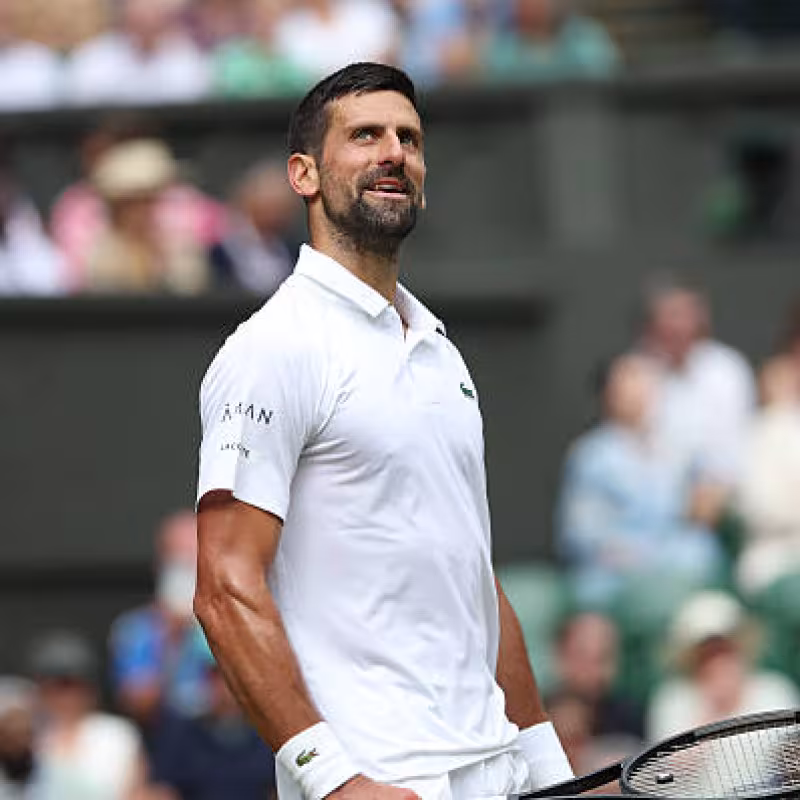 Wilander warns: "On grass, the difference between Sinner and Djokovic decreases." Source: Getty Images.