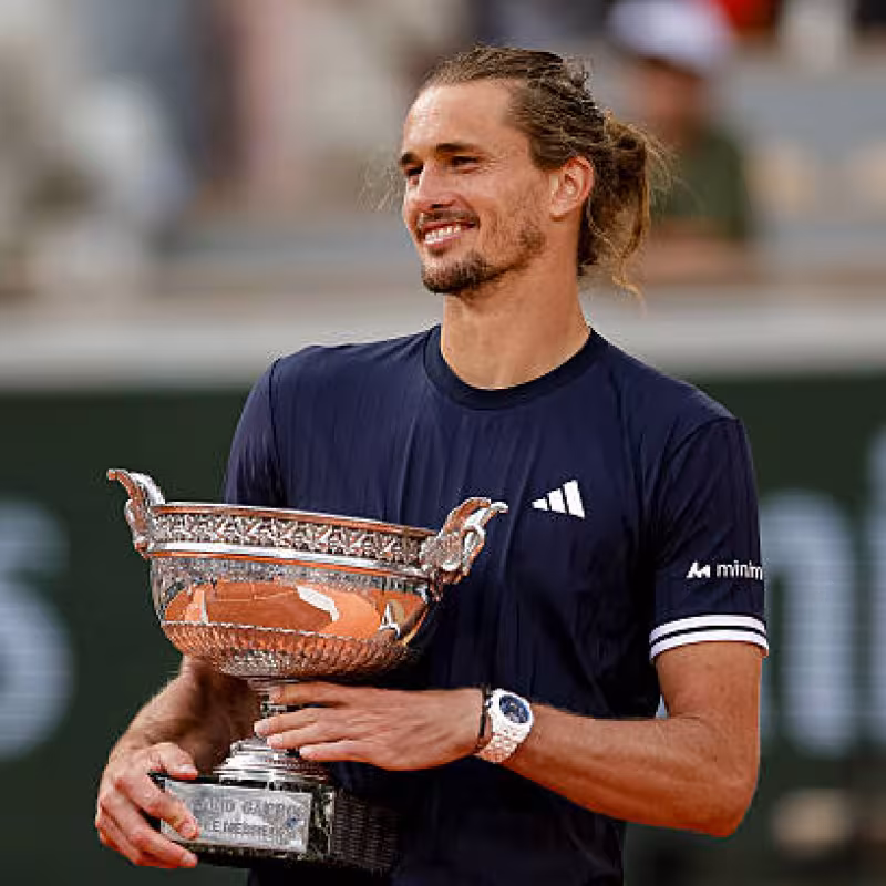Zverev: "Whatever happens, I will always be a Grand Slam champion and nobody can take that away from me." Photo: Gettyimages