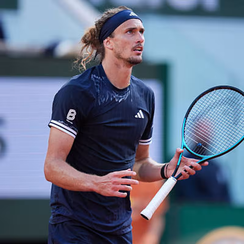 Alexander Zverev, ambition and nerves as Roland Garros champion. Photo: gettyimages