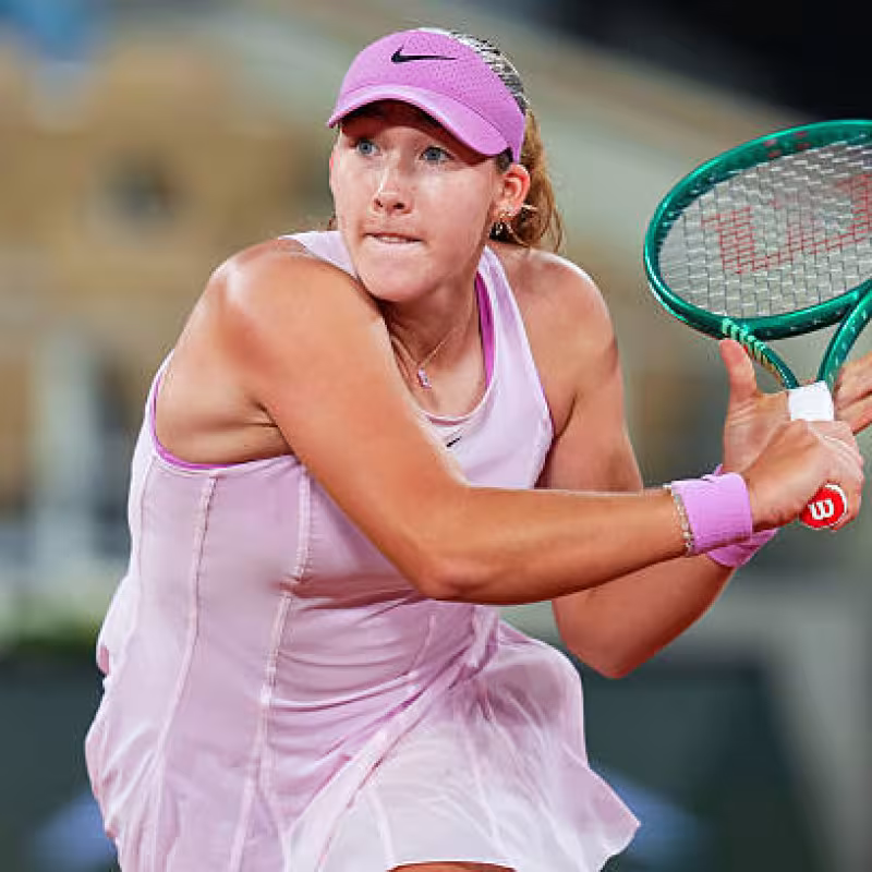 Andreeva, on the challenging wind conditions at Roland Garros: "I didn't understand where it was coming from." Source: Getty