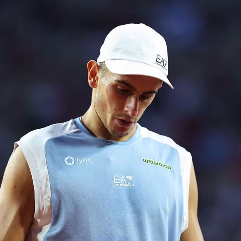 Tremendous setback at Roland Garros: Arnaldi withdraws before playing the semifinal. Photo: Getty