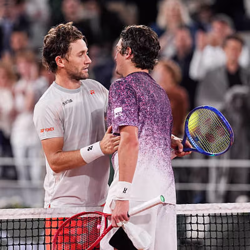 Casper Ruud, controversy with Fonseca. Photo: gettyimages